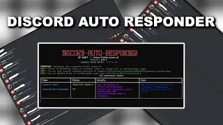 Discord Auto Responder Showcase | Auto respond to messages on discord