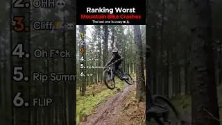 Ranking Worst Mountain Bike Crashes🙏