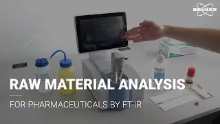 Verification of (Raw) Materials | FT-IR Spectroscopy | Pharmaceuticals ALPHA II