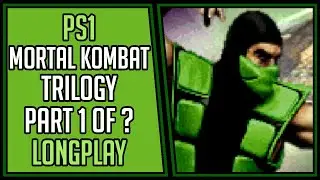 Mortal Kombat Trilogy (All Characters Max Difficulty Arcade 1) | [1/?] | PS1 | Longplay #29 [4Kp60]