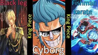(New Intro!) All fighting styles showcase! | King Piece
