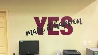 We Make It Happen - Vinyl Decals & Professional Signage by WallQuotes.com / Belvedere Designs
