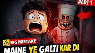 Maine Ye Galti Kar Di 😱 | Papa Pizzeria ROBLOX Horror (Part 1)