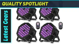 ReviewU King 72W Black Lights: The Ultimate Party & Stage Effect!