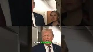 Inside Trump's Air Force One Press Interaction #TrendingNews #Politics #BreakingNews