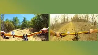 Westside Trails Before and after Carr Fire