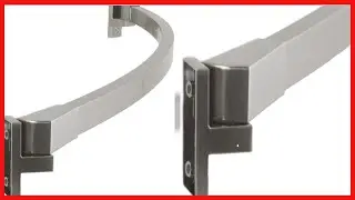 Preferred Bath Accessories 112-5BN-A Curved Shower Rod Adjustable 42