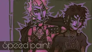 //SPEED PAINT// Gay Goth ♡♡♡