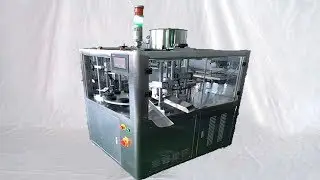 Ultrasonic tubes filler and sealer semi automatic liquid filler sealer Machines &agrave; ultrasons