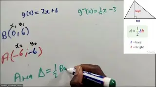 How to Calculate the Distance Between Two Points and the Area of a Triangle Using Coordinates