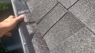 Amerimax gutter guards from Home Depot, 3rd home installed on