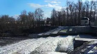 Kolpino dam - 8k@60 fps deshake - from 1080p@30 fps sample