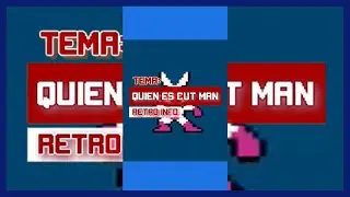 *&iquest;✂️Qui&eacute;n es Cut man✂️? - Megaman - NES -  Retro Info #001* | JR STUDIOS