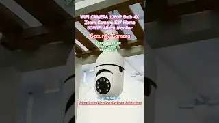 Security camera for Home | Security Camera | Security Camera for Shop | Bulb Camera | Mini Camera