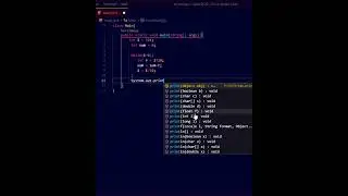Sum of digits of given number | Sum of digits in Java #java #shorts #coding