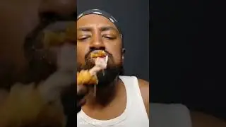 How CJ eats Fried chicken 🍗