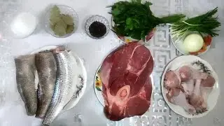 Made 3 types of homemade canned stew beef,fish, and chicken legs.Три необычных вида домашней тушёнки