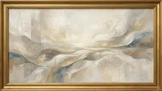 Manifest Frame &ndash; Abundance & Sacred Geometry | Warm Reassuring Luxury Art