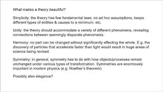 Beauty in Science