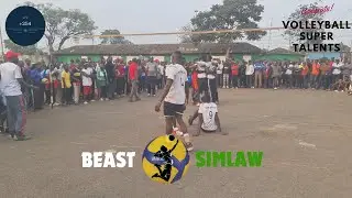 Volleyball Spikes|Beast vs Simlaw ✔️👌👋#spike #volleyball #usavolley #volleyballtournament #kenya