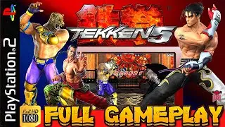 Tekken 5 (PS2) Full Gameplay in 1080p / 60fps # RETRO GAMING INDIAN