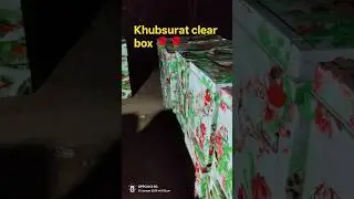 khubsurat clear box short video !! #shortsfeed #ytshorts #youtubeshorts #vairal #naatsharif #reels