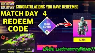 FFPL DAY 4 REDEEM CODE FREE BUNDLE DON'T MISS BOMB SQUAD 2.0 FREE HAIR STYLE #FREEFIRE #SMARTTAMIL