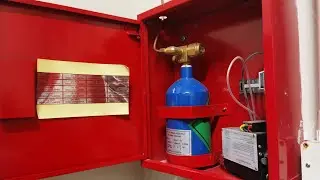 Hoạt động hệ thống chữa cháy FM200 || How to work of FM200 system?