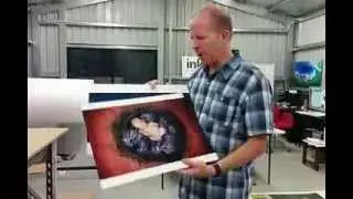 High Gloss Aluminum HD Metal Printing - Behind the Scenes at InkFX Printing {BTS}
