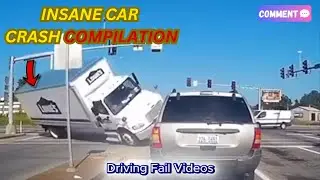 BEST OF CAR CRASHES COMPILATION 2024 || BEST OF USA & CANADA ACCIDENTS || CAR CRASHES USA