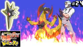 Pokemon BLANCO 2 (Nuzlocke) - Ep.24 | &iexcl;LIRIO Y HAXORUS EL MEJOR COMBATE DE TODOS!!