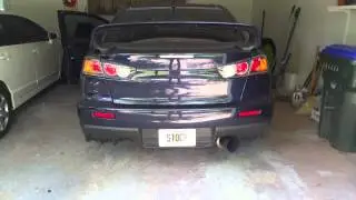 After after - Evo X full exhaust (Tomei, STM, AMS)