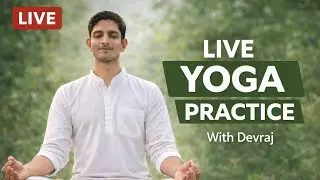 🔴 LIVE: दिन भर की थकान और तनाव दूर करें | Evening Yoga for Stress Relief & Deep Sleep😴