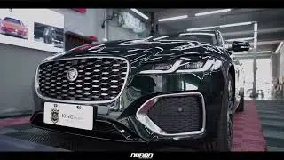 🐆 Elevate your Jaguar XFL's sleek lines with AURDA's PPF. Protect your beauty, inside and out. 🛡️