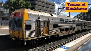 Sydney Trains Video #84 - Trains at Blacktown