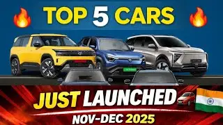 Top 5 Latest Cars in India 🔥 | New Launch Cars Review Hindi 