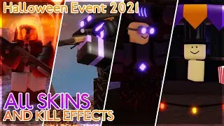 Every kill effect and bonus skin in Tower Blitz (Halloween Event)