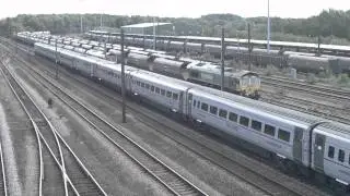 TRAINS AT DONCASTER DECOY YARD 270811