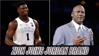 &ldquo;We Were Very Fortunate&rdquo; &mdash; Michael Jordan on Signing Zion Williamson