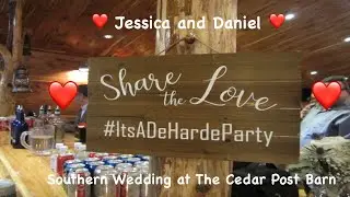 Jessica & Daniel's Wedding at The Cedar Post Barn in Albany, Louisiana #southernwedding #wedding