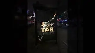 Tar Bus Stop Advertising (Los Angeles, California October 2022)