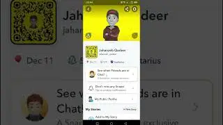 See When A Friend is in Chat on Snapchat