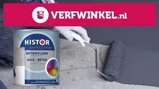 Hoe schilder je je betonvloer met Histor Perfect Finish - TUTORIAL | Verfwinkel.nl