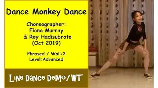 (Line Dance) Dance Monkey Dance &ndash; Fiona Murray & Roy Hadisubroto