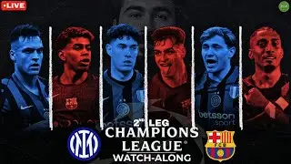 Inter Milan v Barcelona Semi Finals 2nd Leg LIVE Watchalong & Reaction UCL LIVE 24/25 TFHD