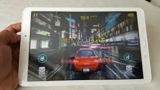 Samsung Galaxy Tab E 9.6 Asphalt 8 Game play