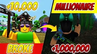 Roblox Island Broke To Millionaire #1