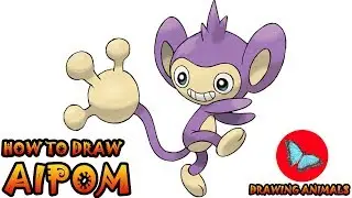 How To Draw Aipom Pokemon | Drawing Animals