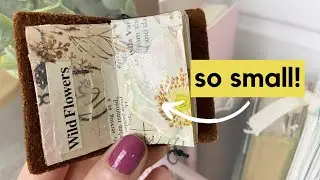 Journal with me in my TINY journal! ✨