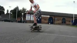 Riding 3 Boards at once.
